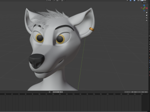 Victor Anthro Wolf 3D 모델