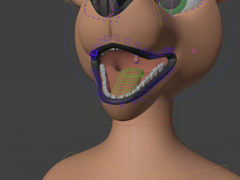 Nicole Anthro Deer 3D Model