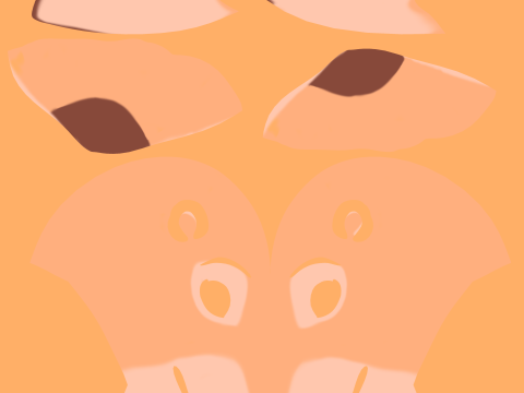 Nicole Anthro Deer 3D Модель