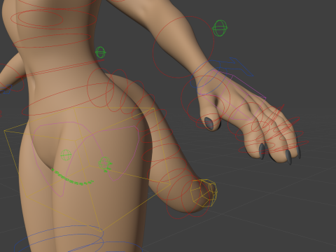 Junie Anthro Fox 3D Model