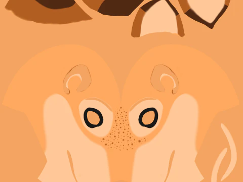 Junie Anthro Fox 3D Model