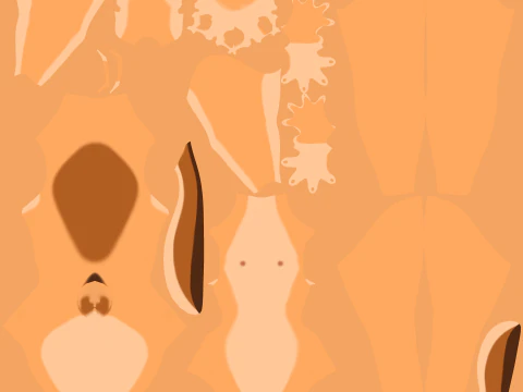 Junie Anthro Fox 3D Model