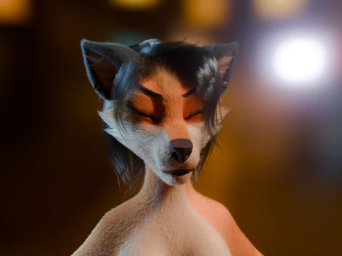 Luna Antro Fox Modelo 3D
