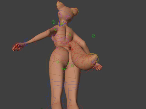 Luna Antro Fox Modelo 3D