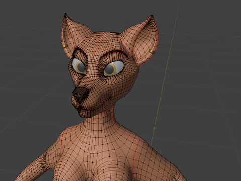 Luna Antro Fox Modelo 3D
