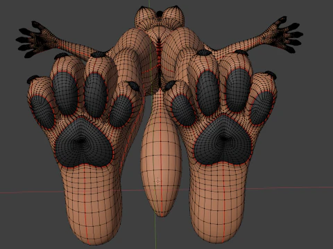 Luna Antro Fox Modelo 3D