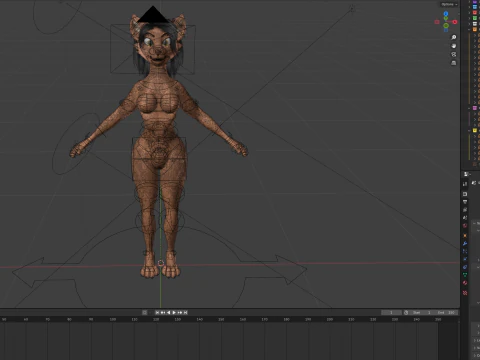 Luna Antro Fox Modelo 3D
