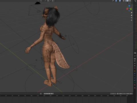 Luna Antro Fox Modelo 3D