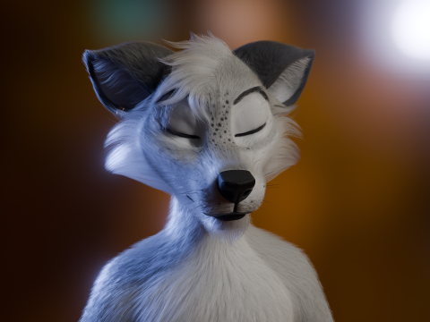 Kovu Anthro Wolf Modelo 3D