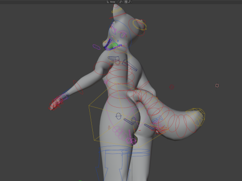 Kovu Anthro Wolf Modelo 3D