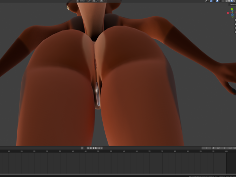 Nakami Anthro Fox Modello 3D