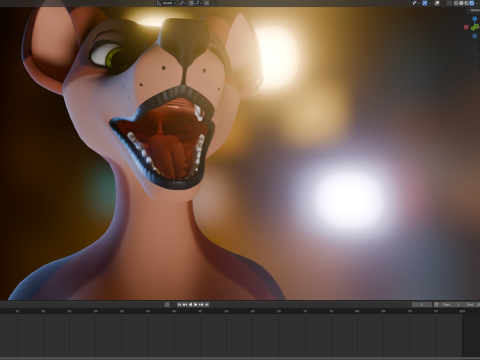 Nakami Anthro Fox Modello 3D
