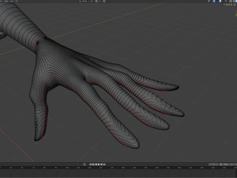 Entit&agrave; snella gigante maledetta Modello 3D