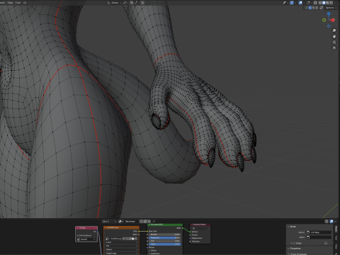 Yumi Anthro Fox 3D Модель