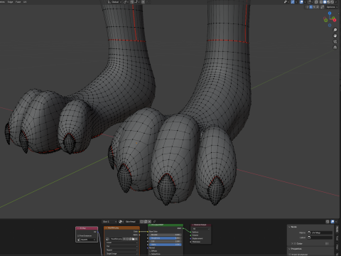 Yumi Anthro Fox 3D Модель