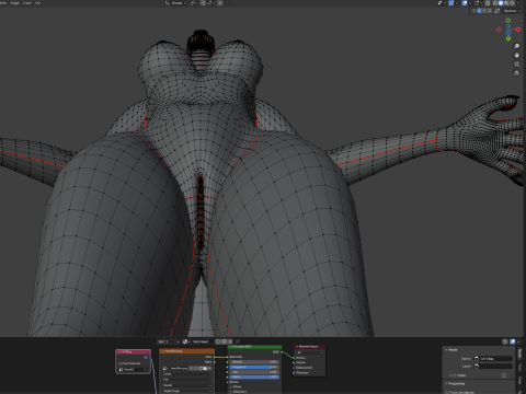 Yumi Anthro Fox 3D Модель