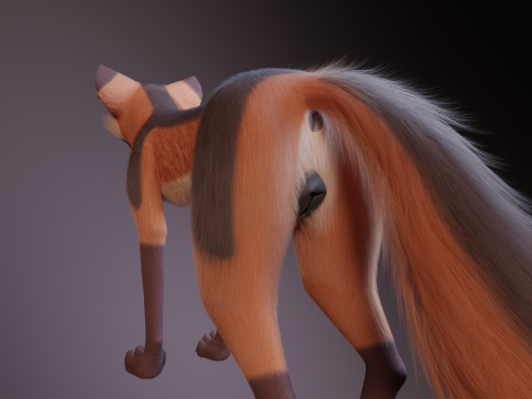 Nika Fox Version 2 3D Model