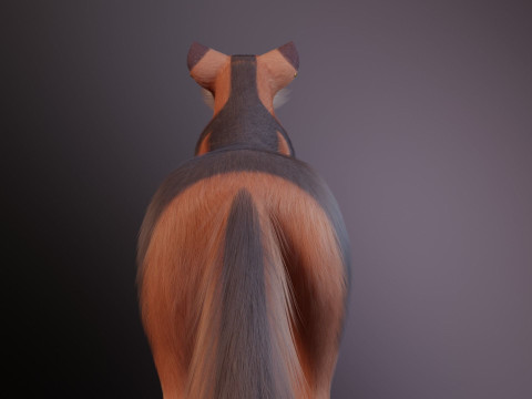 Nika Fox Version 2 3D Model