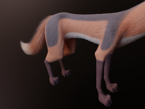 Nika Fox Version 2 3D Model