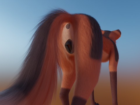 Nika Fox Version 2 3D Model