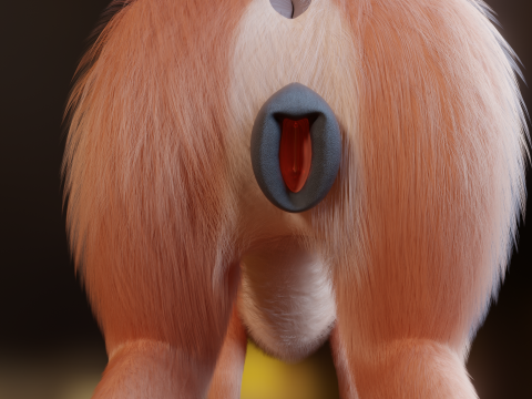 Nika Fox Version 2 3D Model
