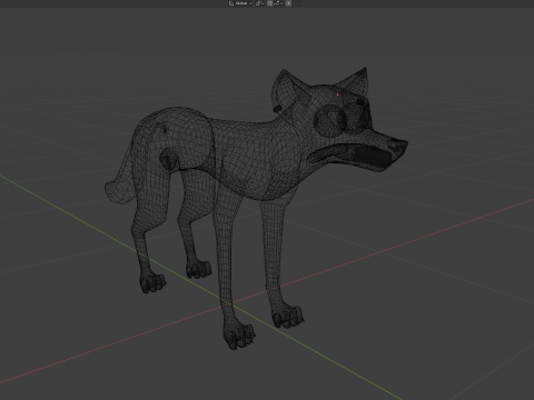 Nika Fox Version 2 3D Model