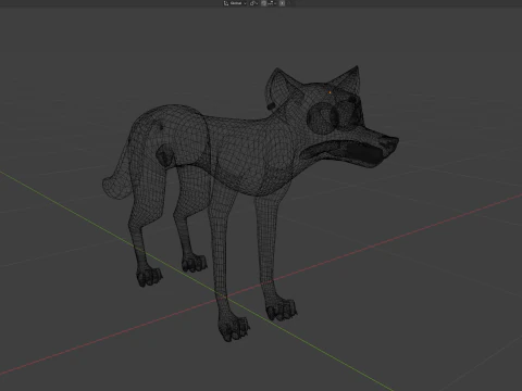 Nika Fox Version 2 3D Model