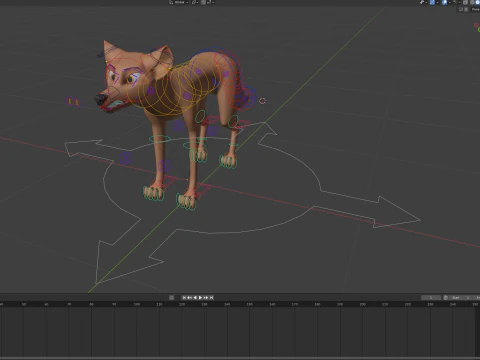 Nika Fox Version 2 3D Model