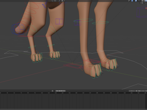Nika Fox Version 2 3D Model