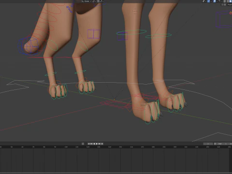 Nika Fox Version 2 3D Model