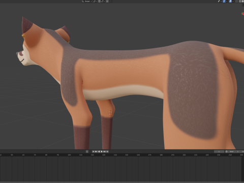 Nika Fox Version 2 3D Model