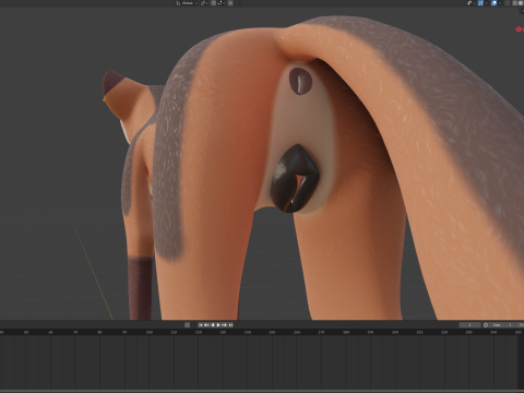 Nika Fox Version 2 3D Model