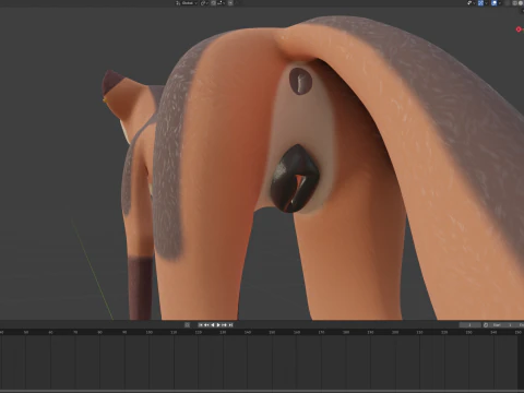 Nika Fox Version 2 3D Model