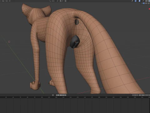 Nika Fox Version 2 3D Model