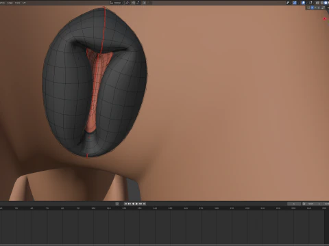 Nika Fox Version 2 3D Model