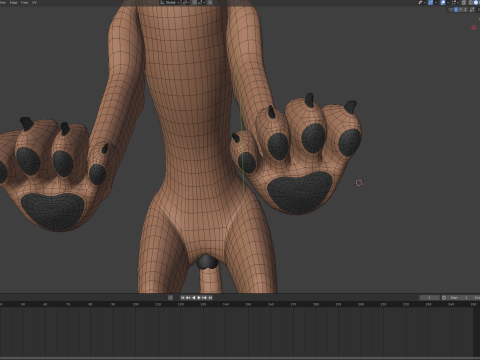 Nika Fox Version 2 3D Model