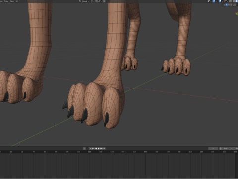 Nika Fox Version 2 3D Model