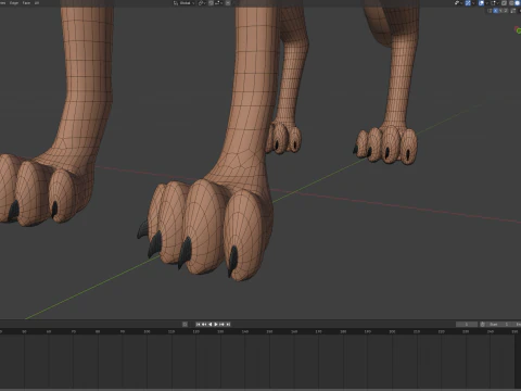 Nika Fox Version 2 3D Model