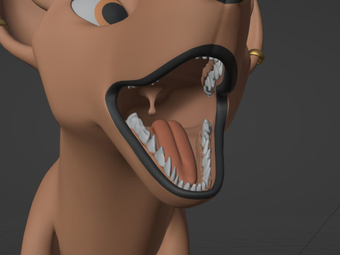 Nika Fox Version 2 3D Model