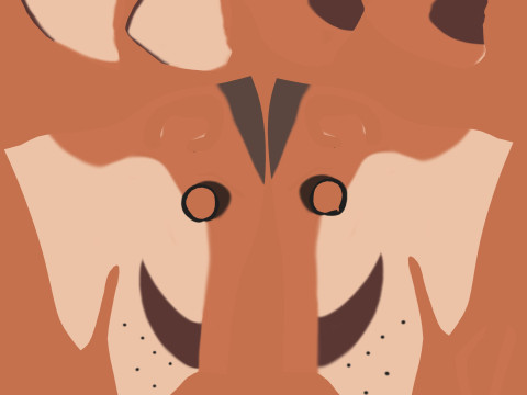 Nika Fox Version 2 3D Model