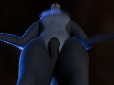 Niju Anthro wolf 3D Model