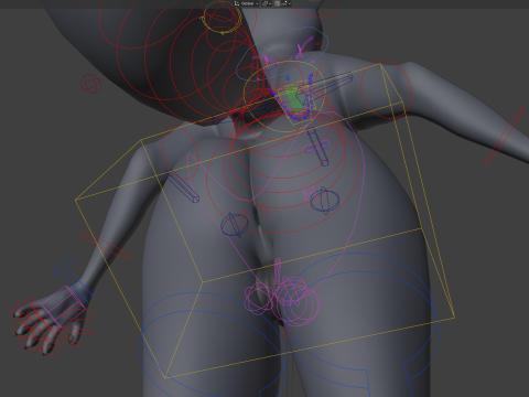 Niju Anthro wolf 3D 모델
