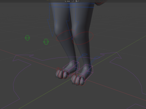 Niju Anthro wolf 3D 모델