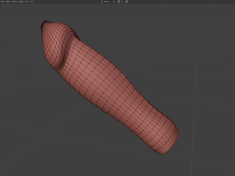 Niju Anthro wolf 3D Model