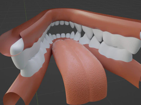 Niju Anthro wolf 3D Model