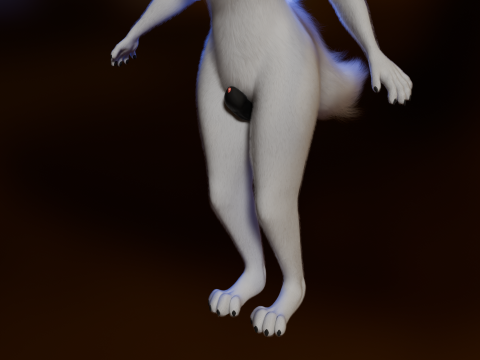 Dimitri Anthro Wolf Modelo 3D