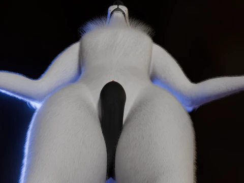Dimitri Anthro Wolf 3D Model