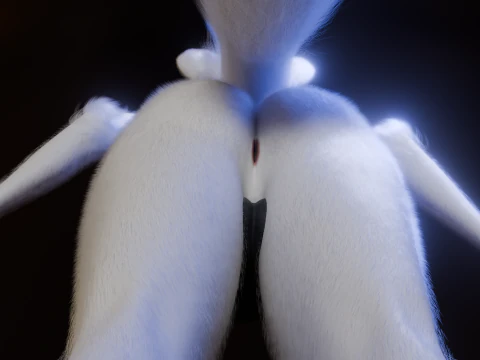 Dimitri Anthro Wolf 3D Model