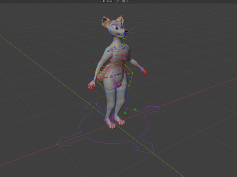 Dimitri Anthro Wolf Modelo 3D