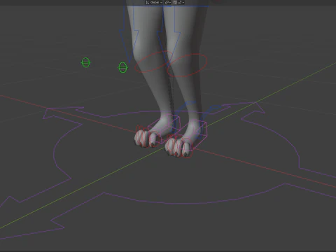 Dimitri Anthro Wolf 3D Model